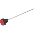 Kipp Plug W. Dipstick, Form:A Without Vent, D=30, D1=18, Thermoplastic K0462.13018